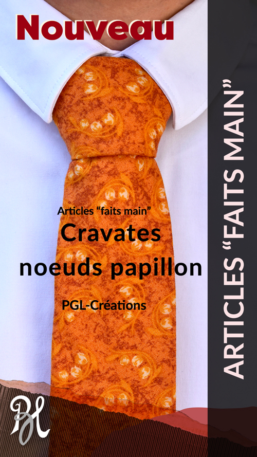  Cravates PGL-creations.fr